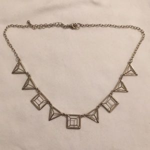 silver necklace